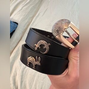 Black Leather Belt Women’s S / M